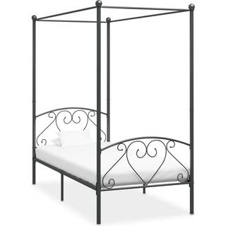 sengestel til himmelseng 120 x 200 cm metal grå