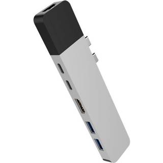 HyperDrive Net 6-in-1 USB-C Hub (Macbook Pro) - Grå