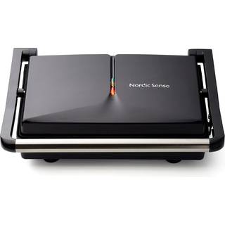 Kontaktgrill Paninigrill 1000 watt Sort