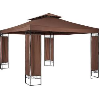 Havepavillon Leyla 3,9x2,9m - anthrazit