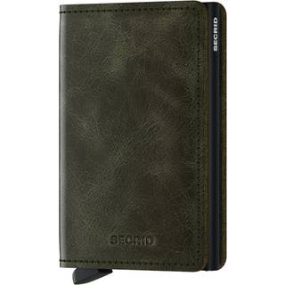 Secrid Slim Wallet Vintage Olive & Black
