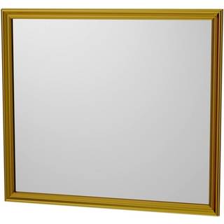 Gedser Spejl med antik guldramme, inkl. beslag til montering - 90 x 80 cm