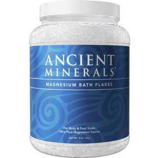 Gamle mineraler Magnesiumbadflager - Badealternativ til Epsom -salt - Blød i naturlige salte - Høj -absorptionseffektivitet for afslapningsving o