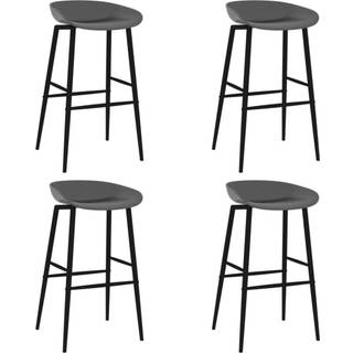 barstole 4 stk. sort