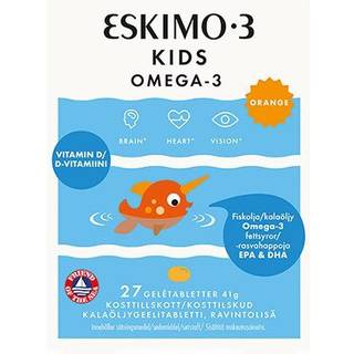 Eskio-3 Kids Chewable Omega-3 - 27 Tyggetabletter