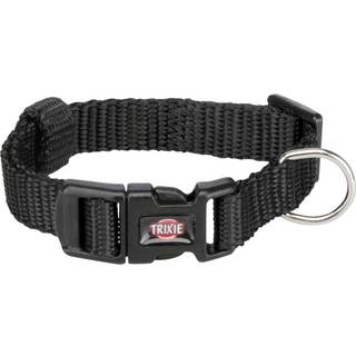 Trixie Premium collar S: 25-40 cm/15 mm black