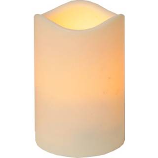 Star trading - LED -bloklys Paul - 11,5 cm - Beige
