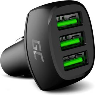 Green Cell PowerRide 54W 3xUSB 18W biloplader med Ultra Charge hurtigopladningsteknologi