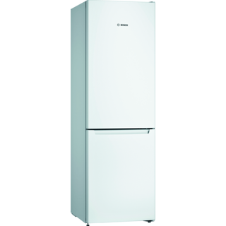 Bosch Serie 2 Køle-/fryseskab 186 x 60 cm Hvid, Total No Frost KGN36NWEA