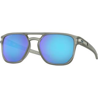 Oakley Unisex OO9436 LATCH BETA 943606 Solbriller O_matter Grå Blå Firkantet Polariseret Prizm
