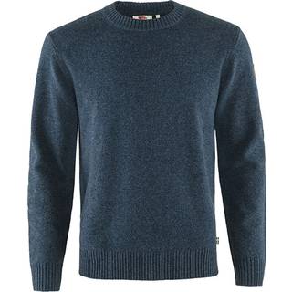 Fjällräven Men's Övik Round-neck Sweater Navy, S