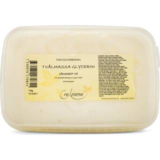 Crearome Sæbemasse Sheasmør Cremehvid, 1 kg