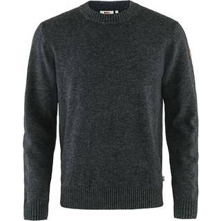 Fjällräven Men's Övik Round-neck Sweater Dark Grey, M
