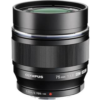 Olympus 75mm. f/1.8 Sølv