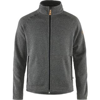 Fjällräven Men's Övik Fleece Zip Sweater Dark Grey, L