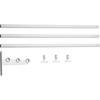 Essem Design Nostalgi Tilbygningsdel Til Hattehylde / Skohylde Hvid / etræ - Hattehylder Aluminium Eg - 034