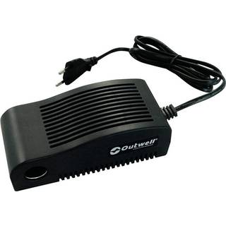 Outwell AC/DC Adaptor Strømadaptere størrelse 15 x 6,5 x 5 cm farve black