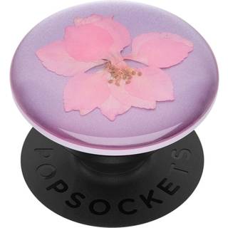 POPSOCKETS Grip med Stand Funktion Premium - Pressed Flower Delphinium