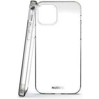 Nudient Thin iPhone iPhone 12 Pro Max TPU Cover, Sort Transparent