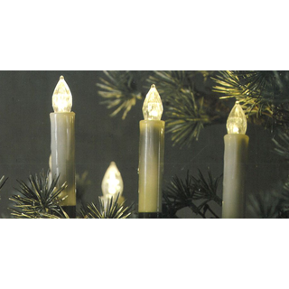 Da'Core LED juletræslys m. klemme 10 stk