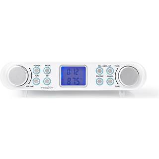 Nedis FM radio - Under Cabinet radio - Hvid
