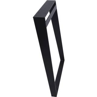 Bordben H74 x B75 cm matsort metal