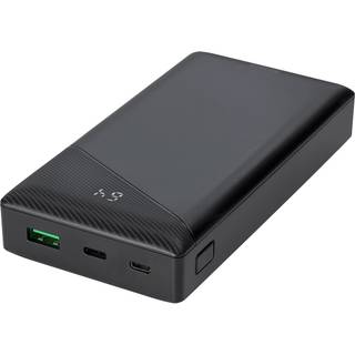 Deltaco 10000 mAh Powerbank med Hurtig Opladning