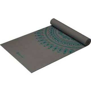 Yogamåtte 6mm Ekstra Lang/Bred Blågrøn Marrakesh