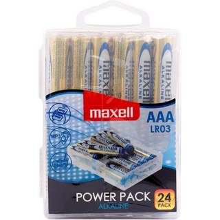 Maxell Long life Alkaline AAA / LR 03 batterier - 24 stk.