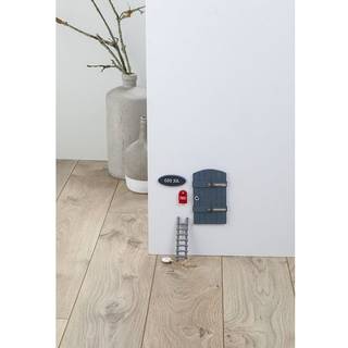 Nissedør Grå 6 dele H.17 cm
