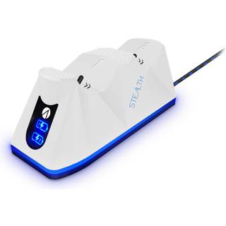 SONY DADC PS5 Twin USB Charging Dock & Play & Charge Cable - White - Wireless Tilbehør til spillekonsol - Sony PlayStation 5