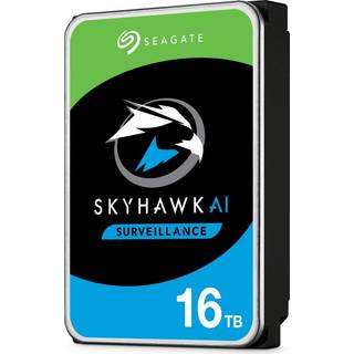 Seagate SkyHawk AI harddisk 16 TB 7200 rpm 256 MB 3.5" Serial ATA III