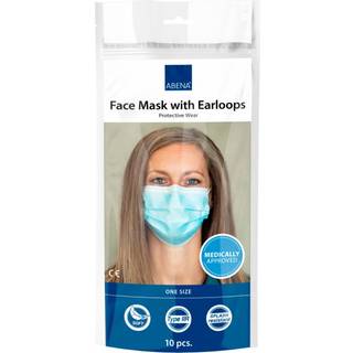 Mundbind Excellent med øreelastikker type IIR CE 3-lags, 10 stk