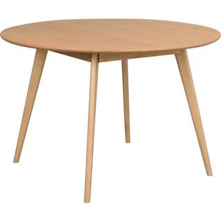 Rowico Yumi spisebord rundt (hvidlakeret eg)