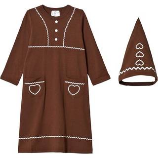 Christmas Kids Gingerbread Costume Brown 86/92 cm    86/92 cm  Unisex
