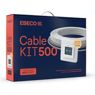 Ebeco Cable Kit 500 Gulvvarmepakke 73m, 810W