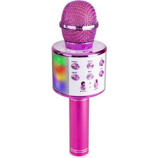 Karaoke Mikrofon til børn med indbygget lysshow, højttaler, MP3 og Bluetooth - G