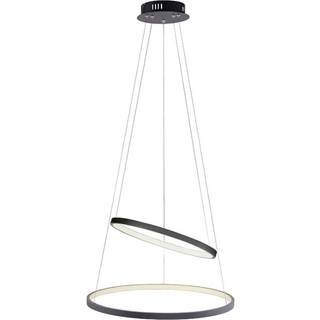 Circle LED-pendel, antracit, version med to lys