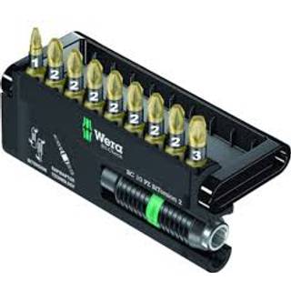 Wera Bit-Check 10 PZ BiTorsion 2 05347153001 Bitsæt 10