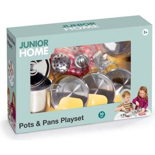Junior Home Legesæt Gryder & Pander 10 Dele