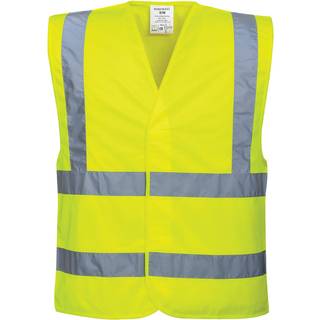 Hi-vis vest - Rød (Størrelse: L/XL)