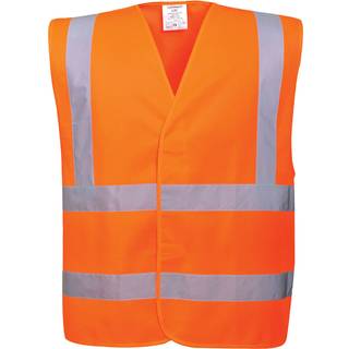 Hi-Vis vest - Orange (Størrelse: S/M)