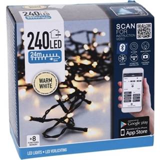 LED lyskæde 240, varm hvid