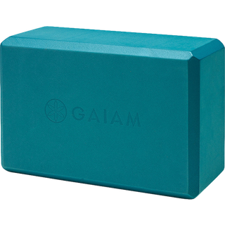 Gaiam Yoga Block - St?ttende latex -fri EVA -skum - Soft -skridsikre overflade med skr? kanter til Yoga Pilates Meditation - Yoga -tilbeh?r til s
