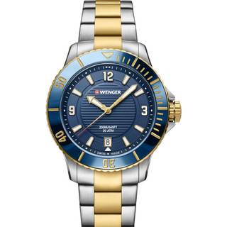 Wenger 01.0621.114 Seaforce Damenuhr Taucheruhr 36mm 20 ATM