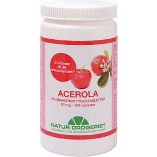 Natur-Drogeriet Acerola med C-vitamin - 100 Tabletter