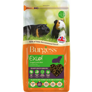 Burgess Excel Marsvinfoder urter mint - 3 kg