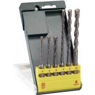 Bosch Accessories Promoline 2607019447 Hårdmetal Hammerbor-sæt 6 dele 5 mm, 6 mm, 6 mm, 8 mm