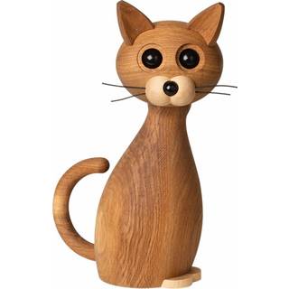Spring Copenhagen Lucky Cat Træfigur 42 Cm - Træfigurer Eg - 2032-FSC