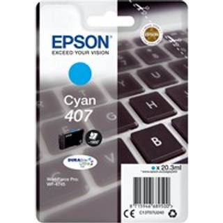 Epson Epson 407 Blækpatron Cyan T07U240